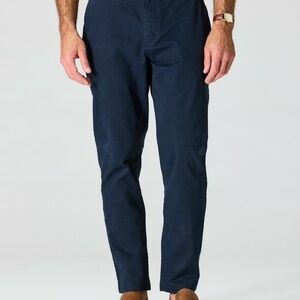 Flint and Tinder 365 Chino Pant NWT Mens 32x30 Athletic Tapered Navy Huckberry